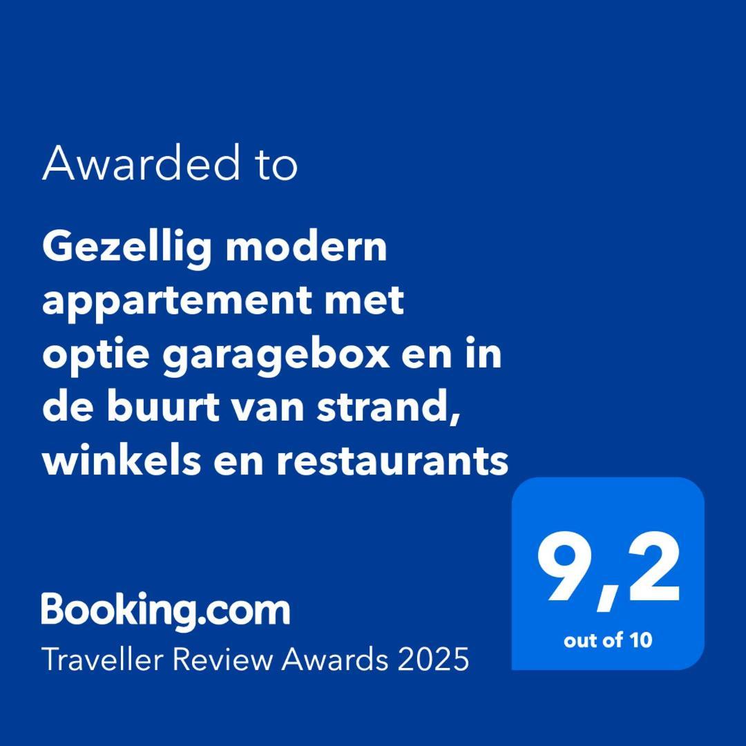 Gezellig Modern Appartement Met Optie Garagebox En In De Buurt Van Strand, Winkels En Restaurants Oostende Exterior foto